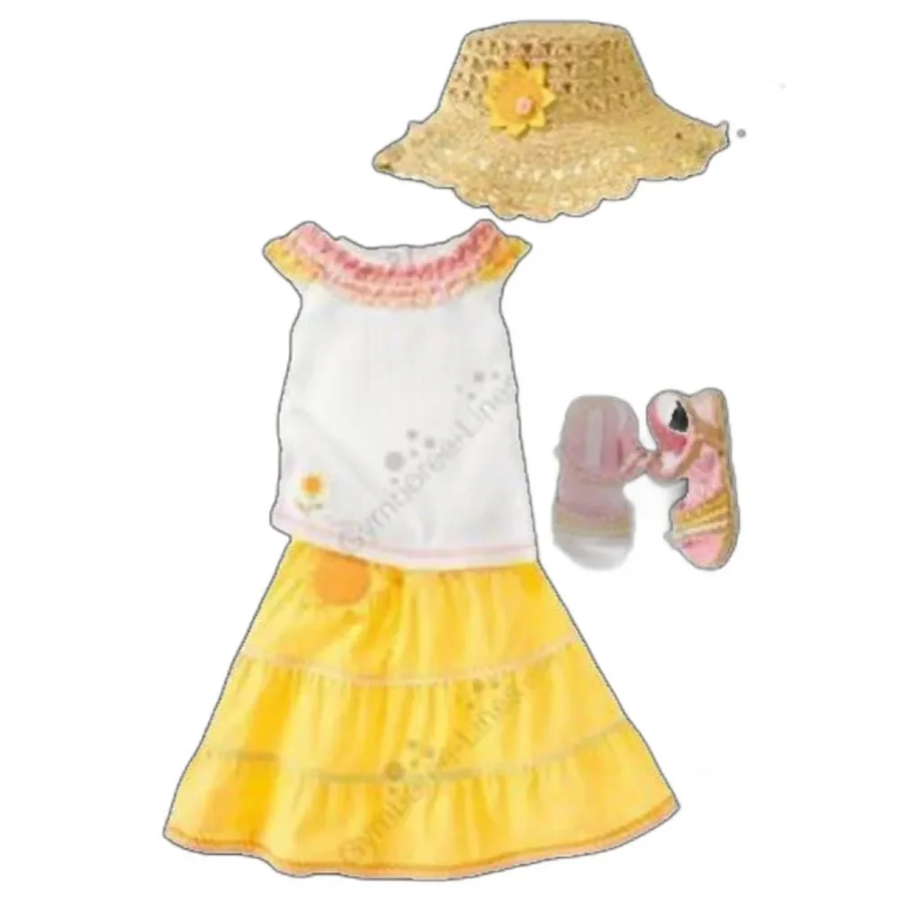 NEW Gymboree girls skirt 18-24 2T 3 yellow maxi tiered sunflower fields smiles